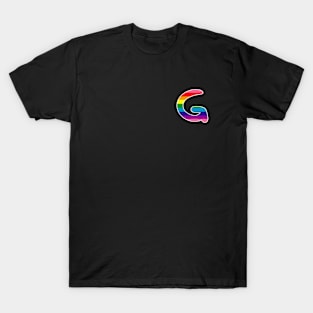 Gay pride G T-Shirt